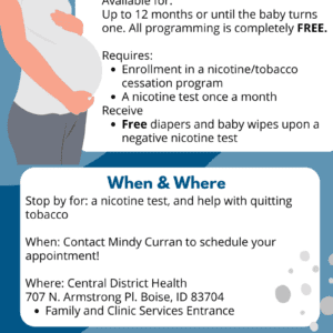 Flyer: Diaper Program - English & Spanish