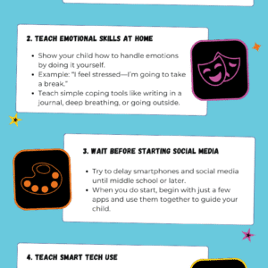 Encouraging Positive Mental Health in the Digital Age - 10 Upstream Strategies (Rack Cards)