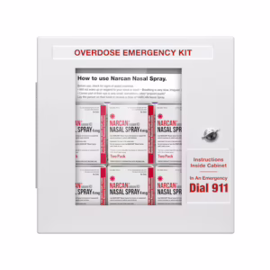 Wall-mounted Overdose Reversal Cabinet