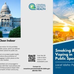 Brochure: Smoking & Vaping in Public Spaces- Local Idaho Policies