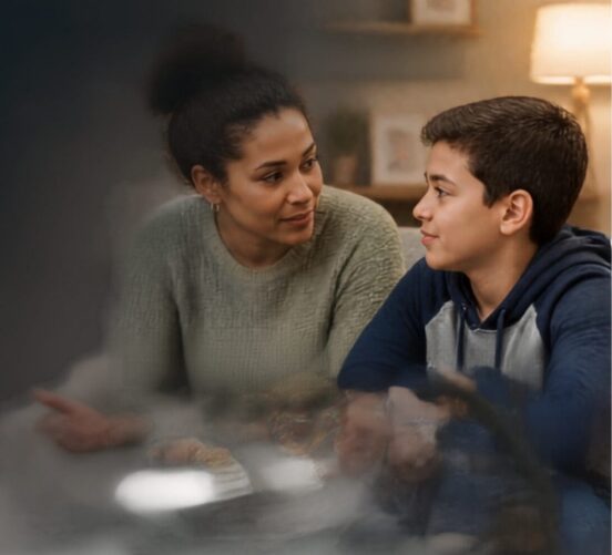 Families Talking Together Flyer